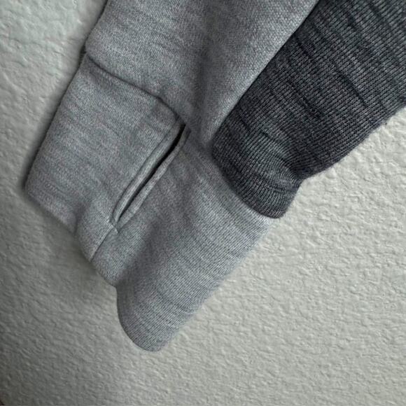 Puma Womens Charcoal Colorblock Solid DRY-CELL Hooded Sweatshirt Sz Medium - Picture 4 of 16